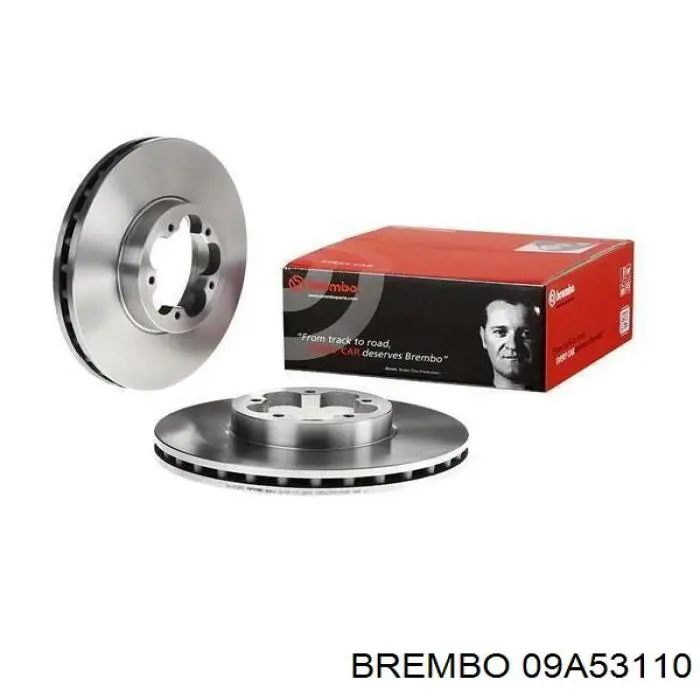 09.A531.10 Brembo freno de disco delantero