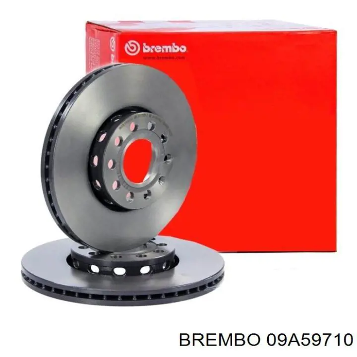 09A59710 Brembo disco de freno trasero