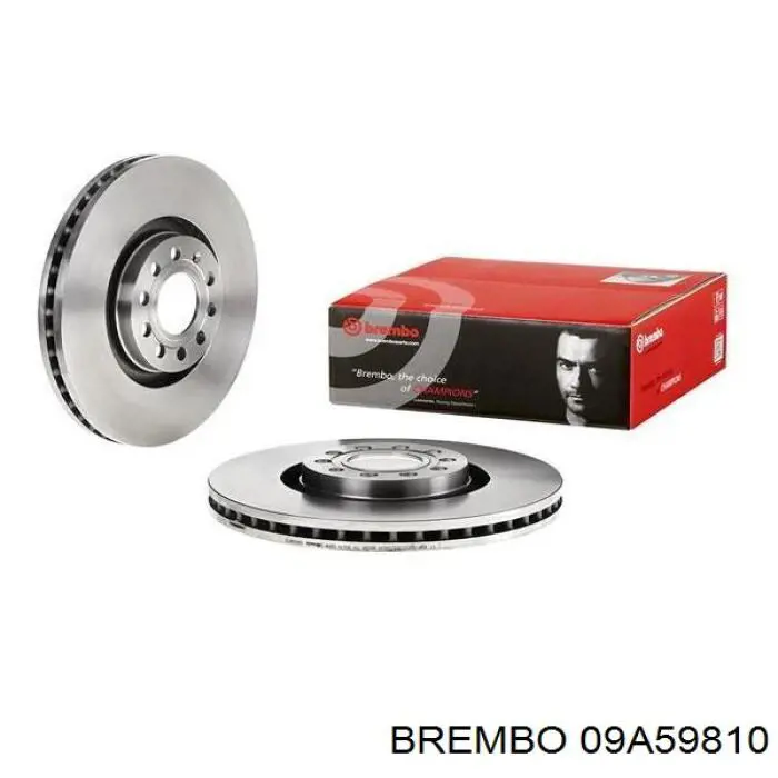 09A59810 Brembo freno de disco delantero