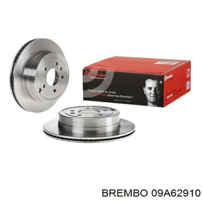 09.A629.10 Brembo disco de freno trasero