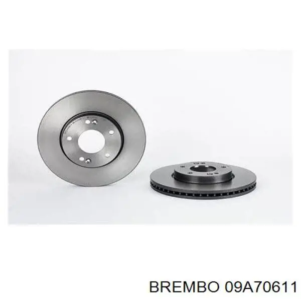 09.A706.11 Brembo freno de disco delantero