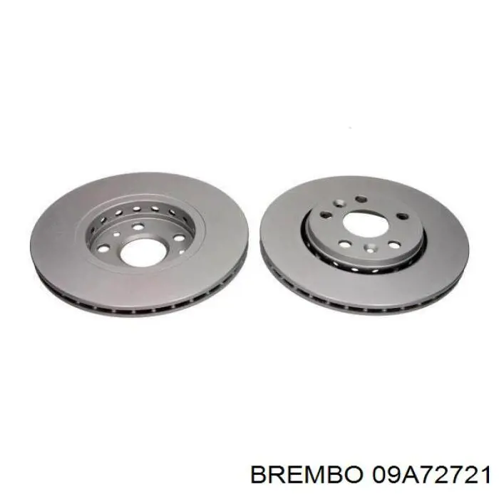 09.A727.21 Brembo freno de disco delantero