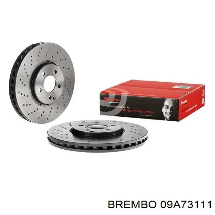 09.A731.11 Brembo freno de disco delantero