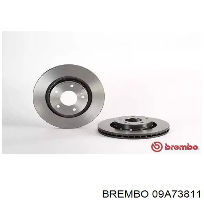 09.A738.11 Brembo freno de disco delantero