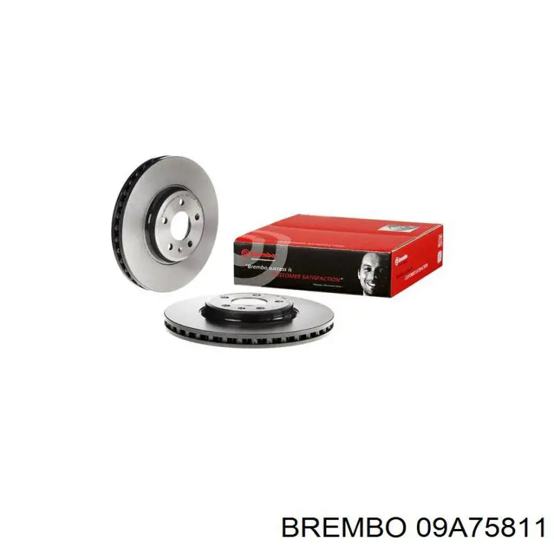 09.A758.11 Brembo freno de disco delantero