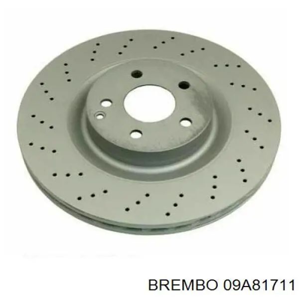 09.A817.11 Brembo freno de disco delantero