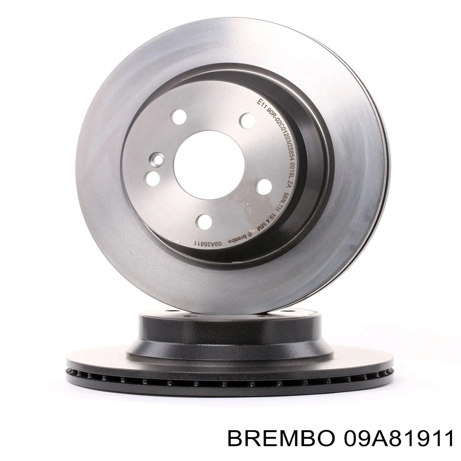 09.A819.11 Brembo freno de disco delantero