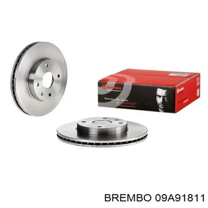 09.A918.11 Brembo freno de disco delantero