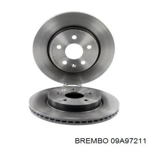 09.A972.11 Brembo disco de freno trasero