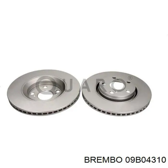 09.B043.10 Brembo freno de disco delantero