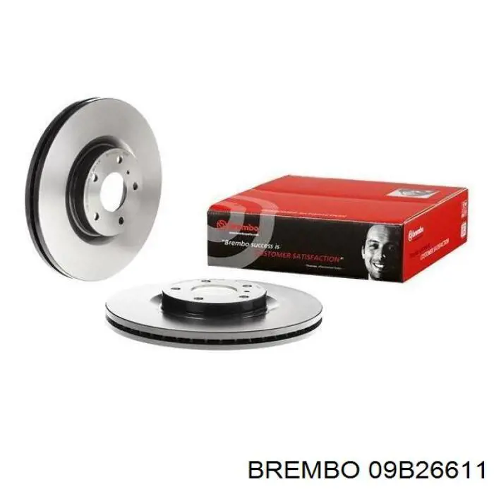 09.B266.11 Brembo freno de disco delantero