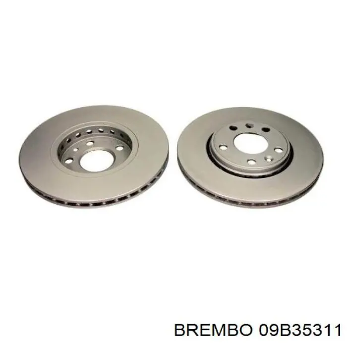 09.B353.11 Brembo freno de disco delantero