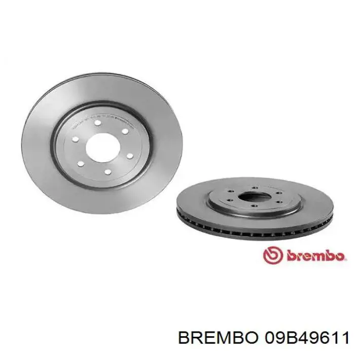 09.B496.11 Brembo freno de disco delantero