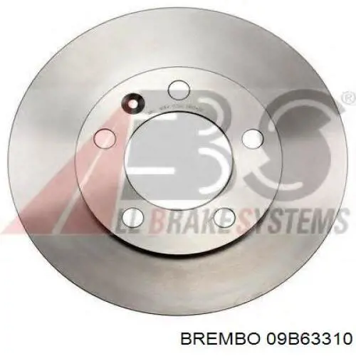 09.B633.10 Brembo freno de disco delantero