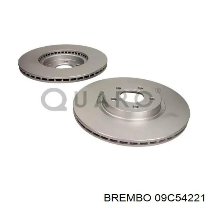 09.C542.21 Brembo freno de disco delantero