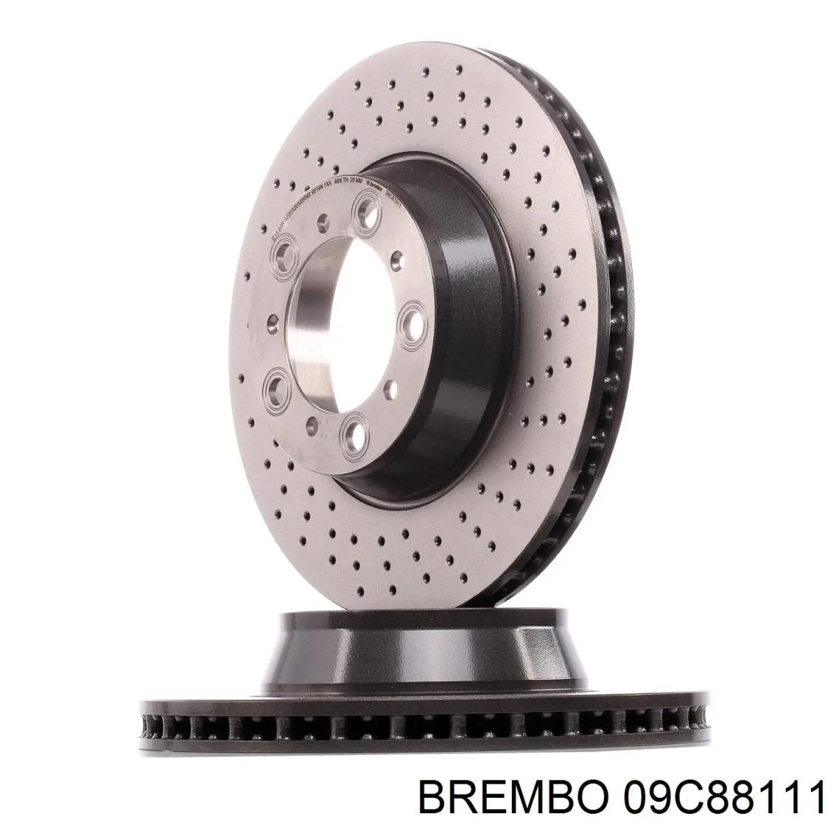 09.C881.11 Brembo freno de disco delantero