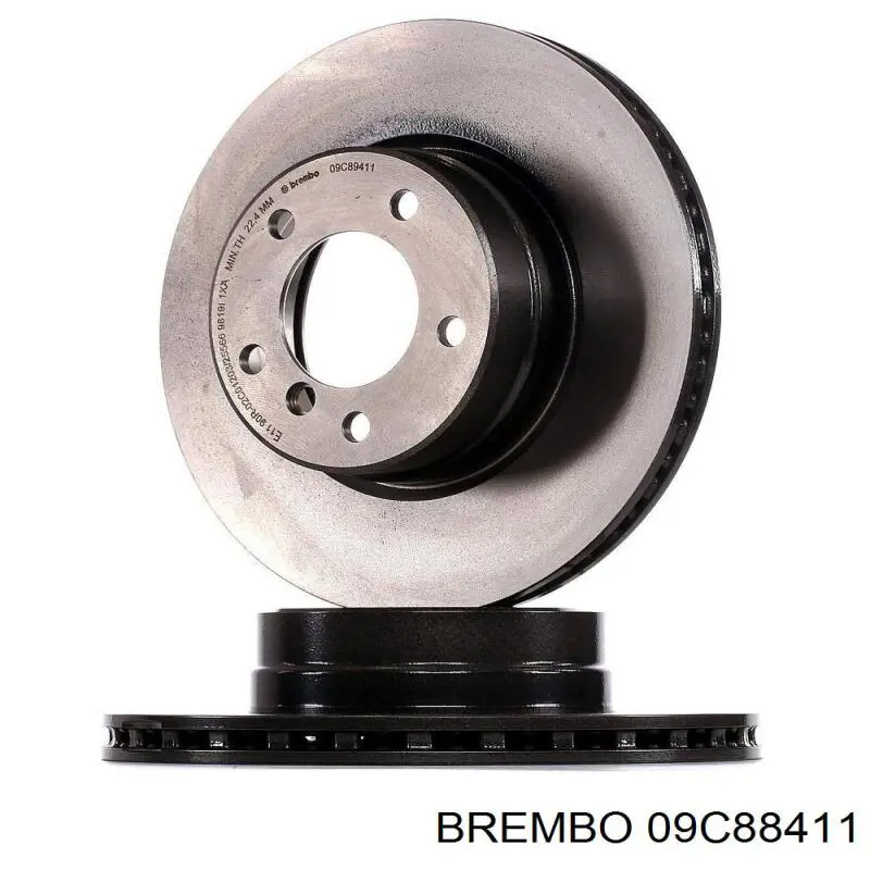 09.C884.11 Brembo disco de freno trasero