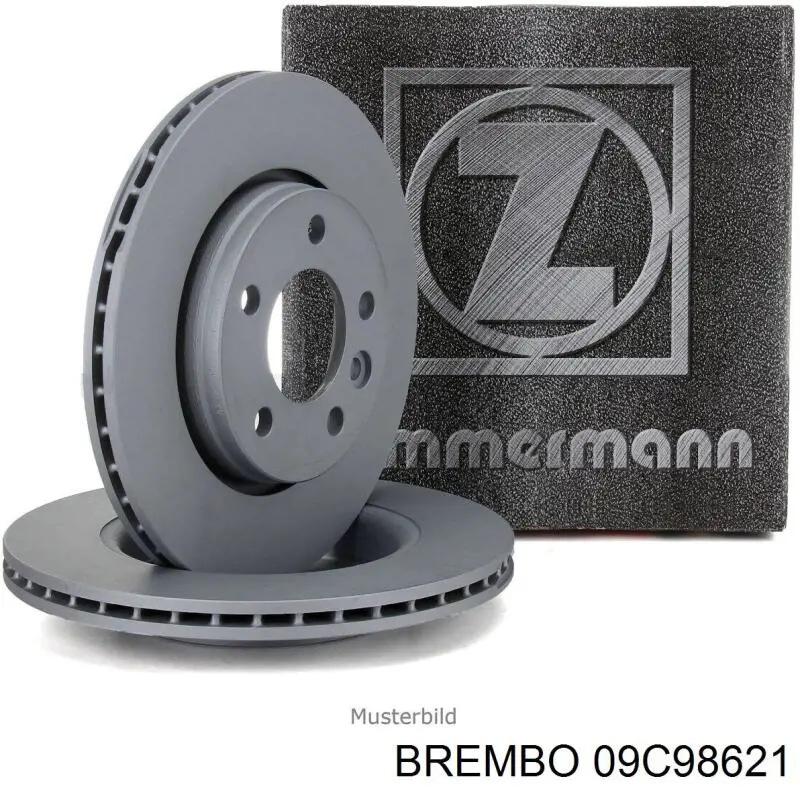 09.C986.21 Brembo freno de disco delantero