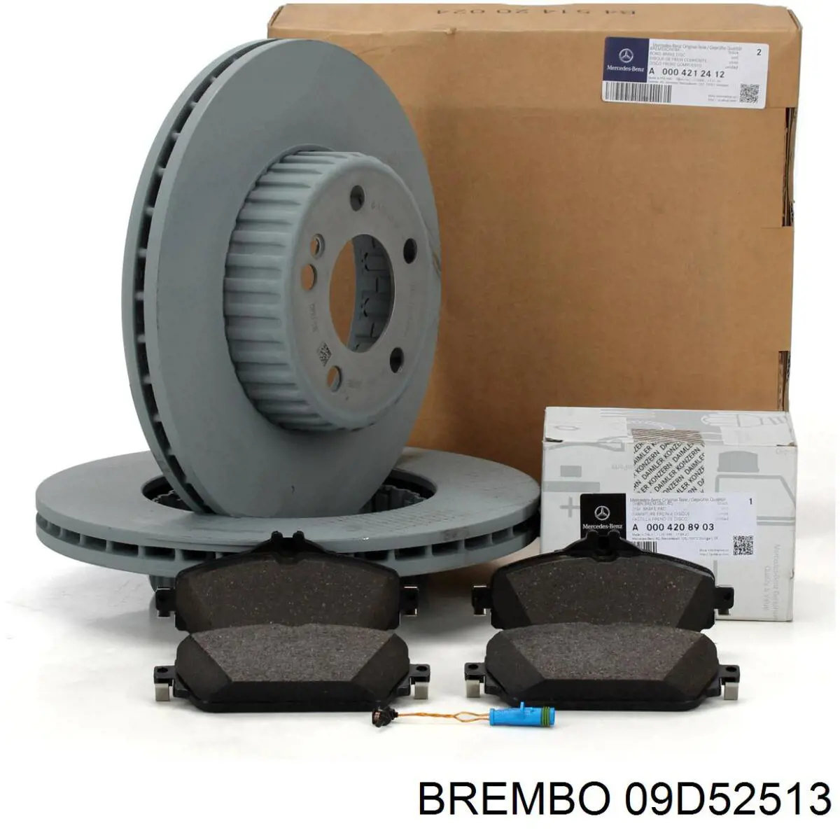 09.D525.13 Brembo freno de disco delantero