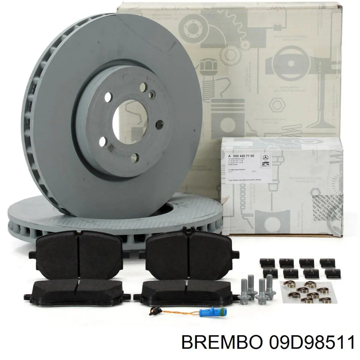 09.D985.11 Brembo freno de disco delantero