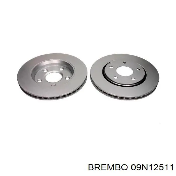 09.N125.11 Brembo freno de disco delantero