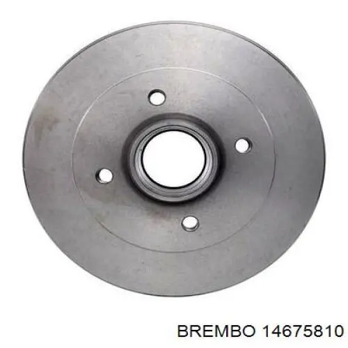 14675810 Brembo freno de tambor trasero