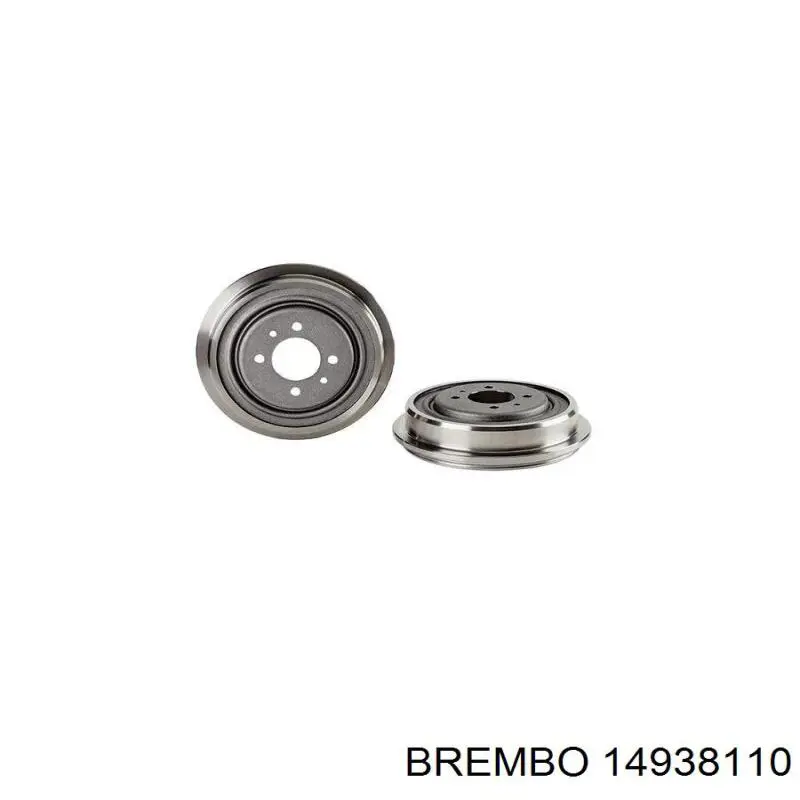 14938110 Brembo freno de tambor trasero