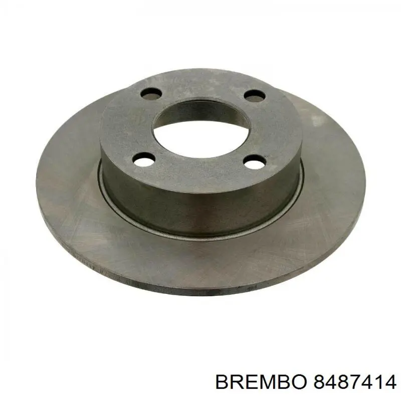 8487414 Brembo disco de freno trasero