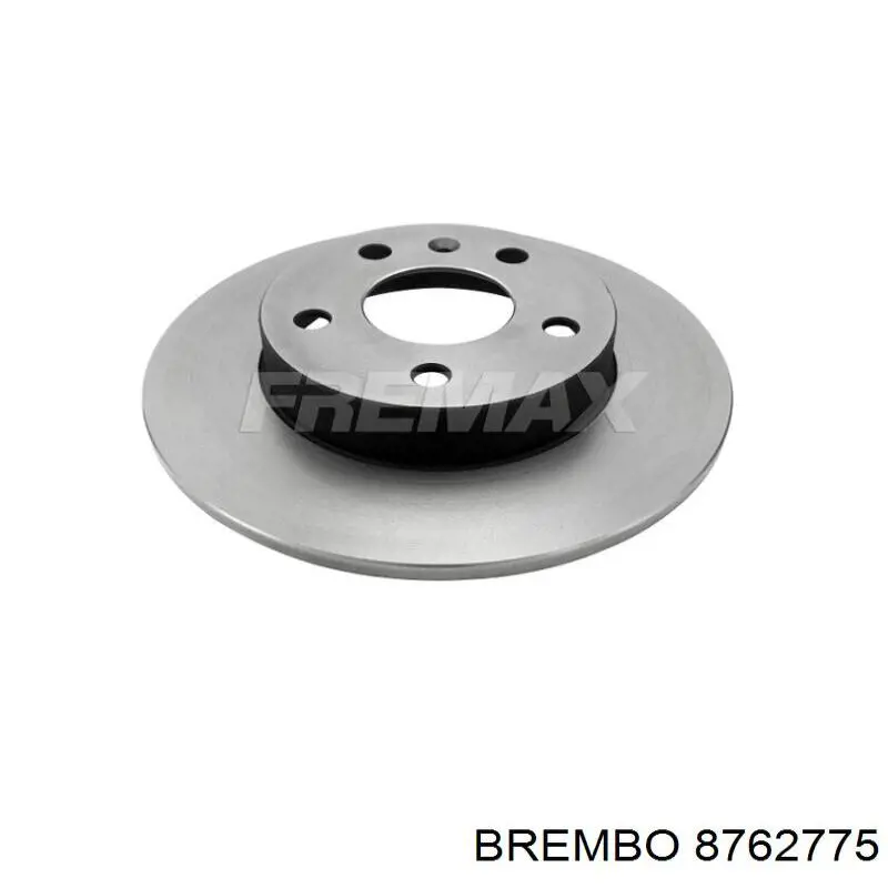 8762775 Brembo disco de freno trasero