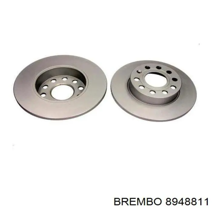 8948811 Brembo disco de freno trasero