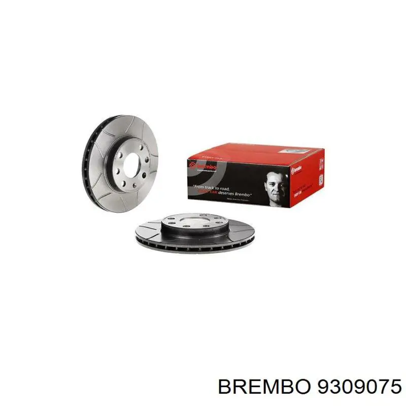 9309075 Brembo freno de disco delantero