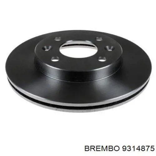 9314875 Brembo freno de disco delantero