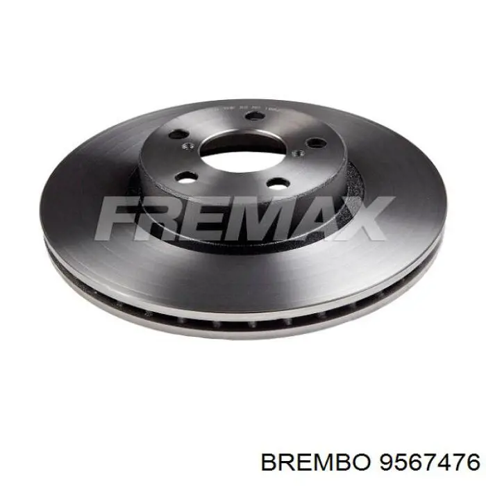 9567476 Brembo freno de disco delantero