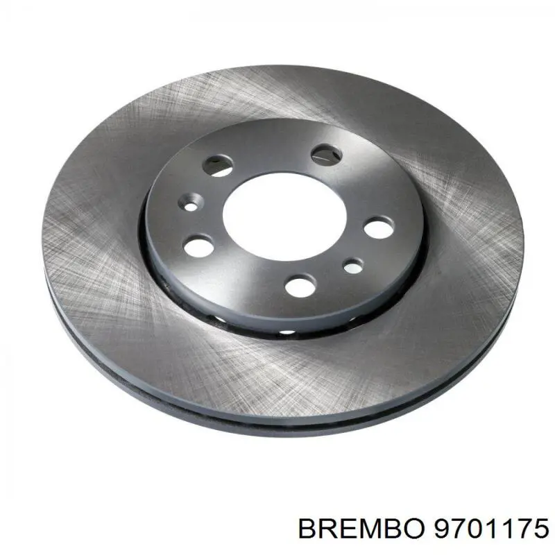 9701175 Brembo freno de disco delantero