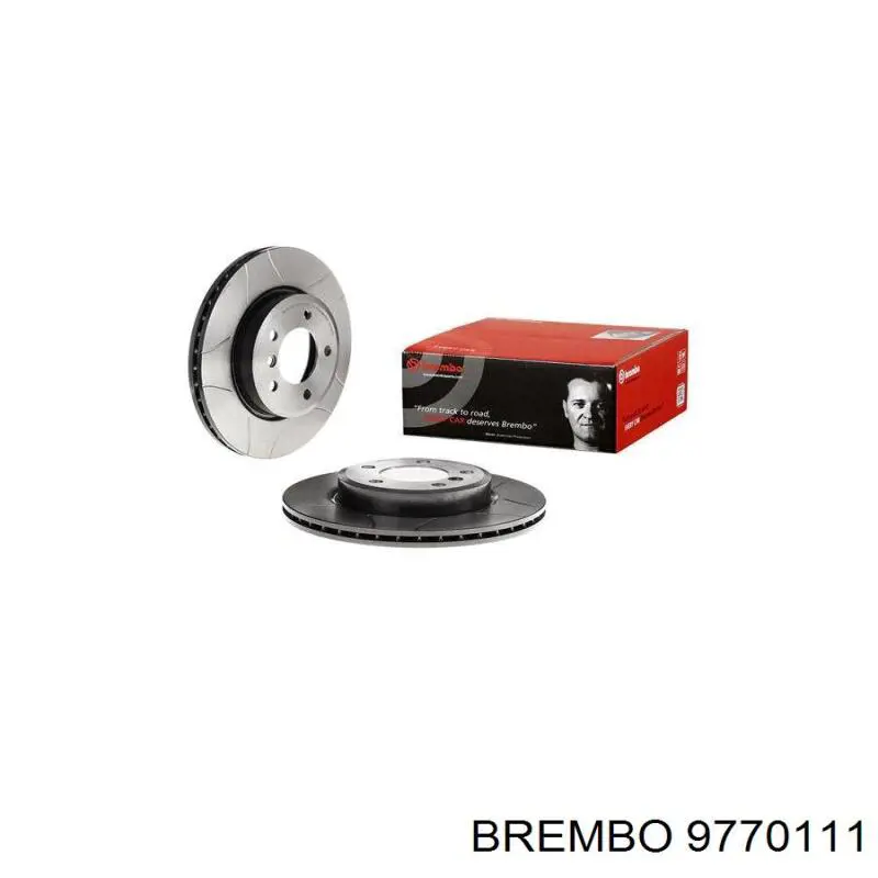 9770111 Brembo freno de disco delantero