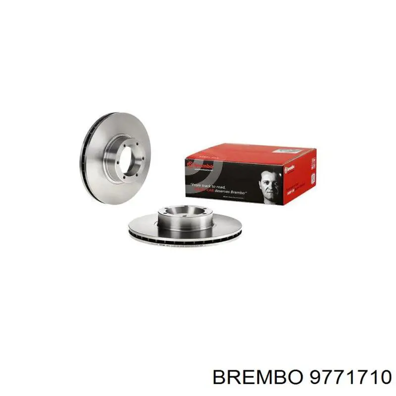 9771710 Brembo freno de disco delantero