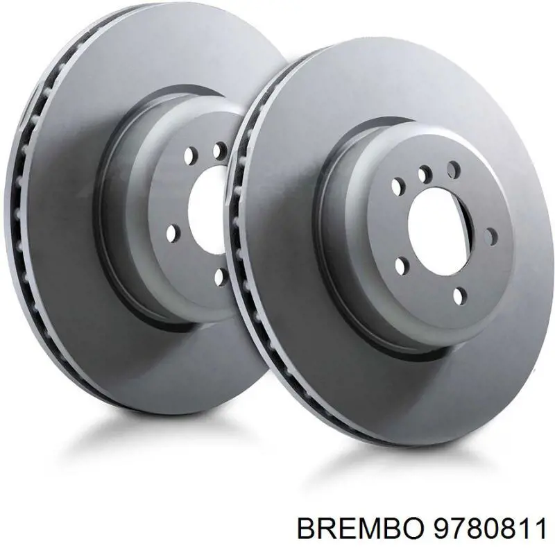 9780811 Brembo freno de disco delantero