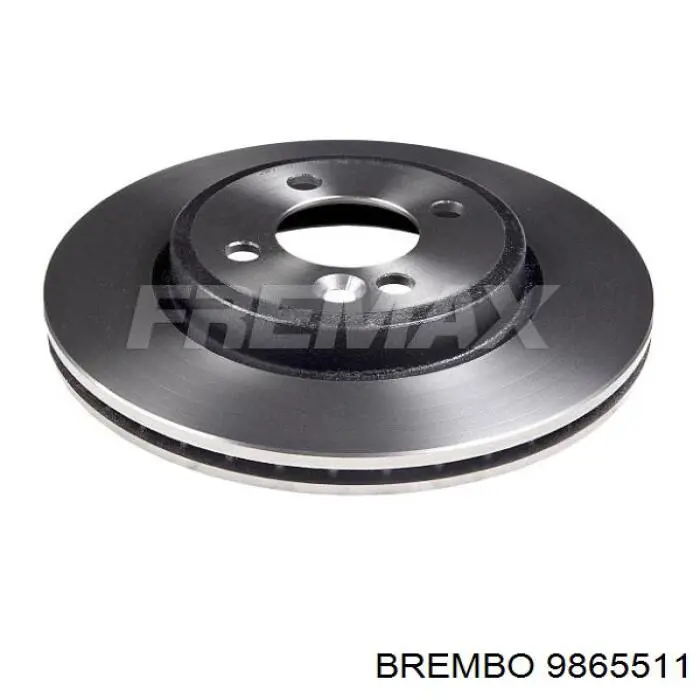 9865511 Brembo freno de disco delantero