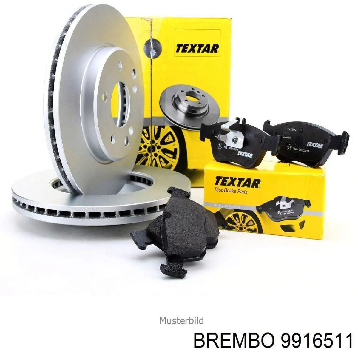 9916511 Brembo freno de disco delantero