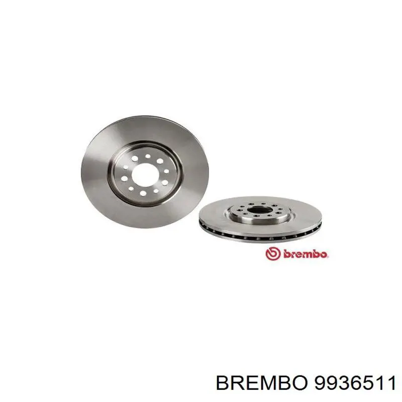 9936511 Brembo freno de disco delantero