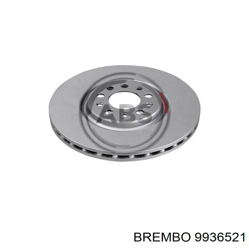 9936521 Brembo freno de disco delantero