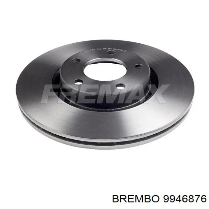 9946876 Brembo freno de disco delantero