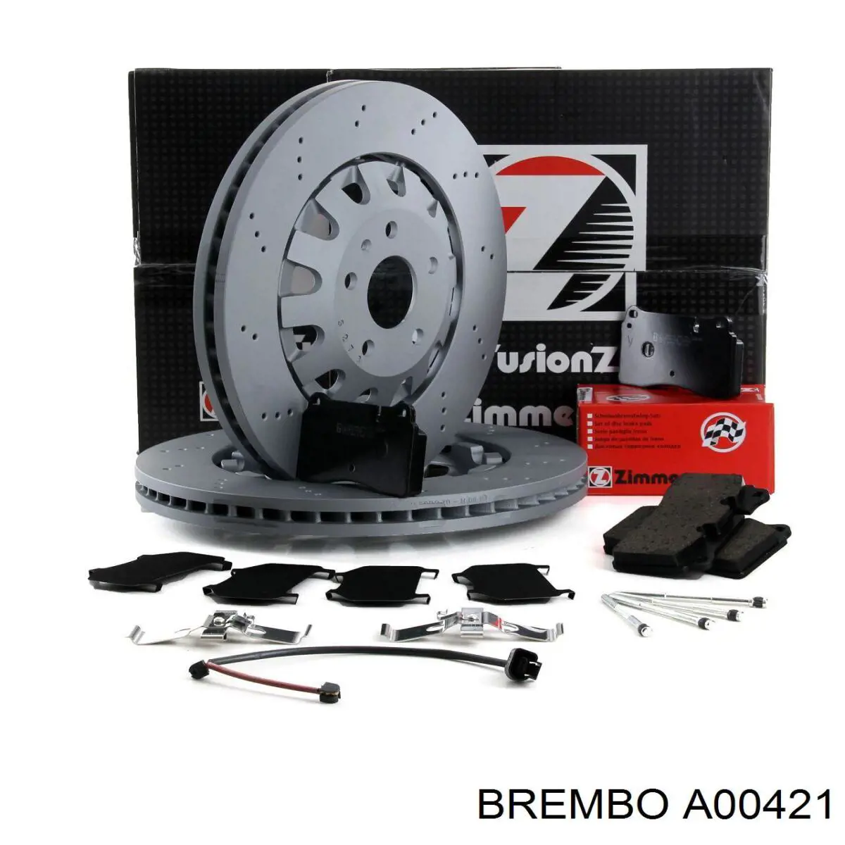 A 00 421 Brembo contacto de aviso, desgaste de los frenos