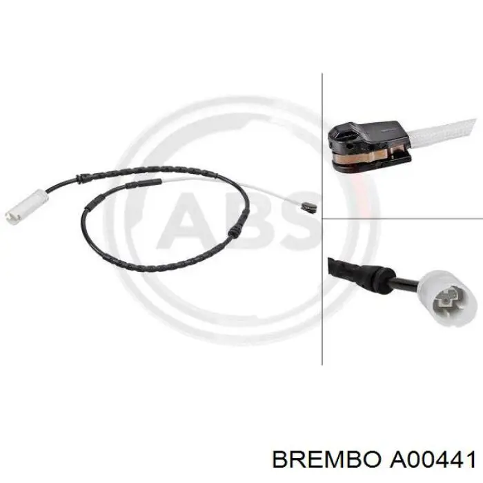 A00441 Brembo contacto de aviso, desgaste de los frenos