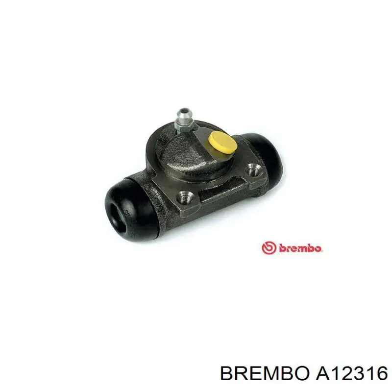 A 12 316 Brembo cilindro de freno de rueda trasero