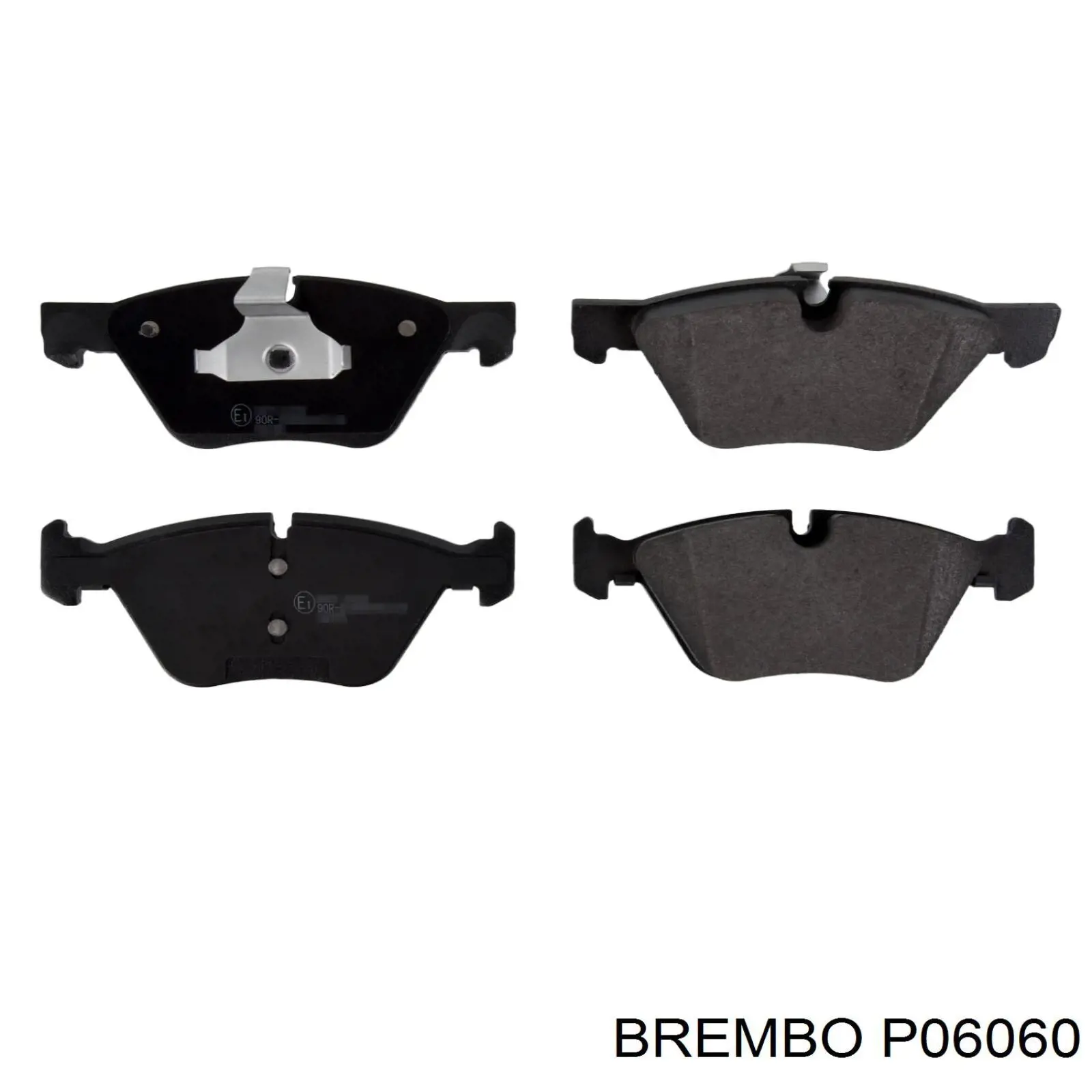 P06060 Brembo pastillas de freno delanteras