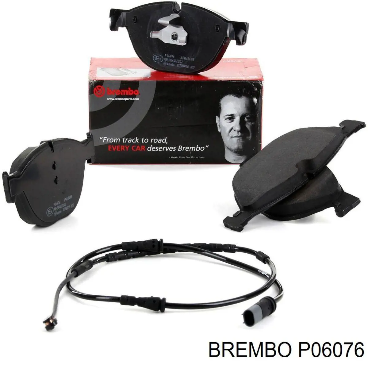 P06076 Brembo pastillas de freno delanteras