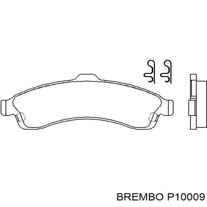 986494960 Bosch pastillas de freno delanteras