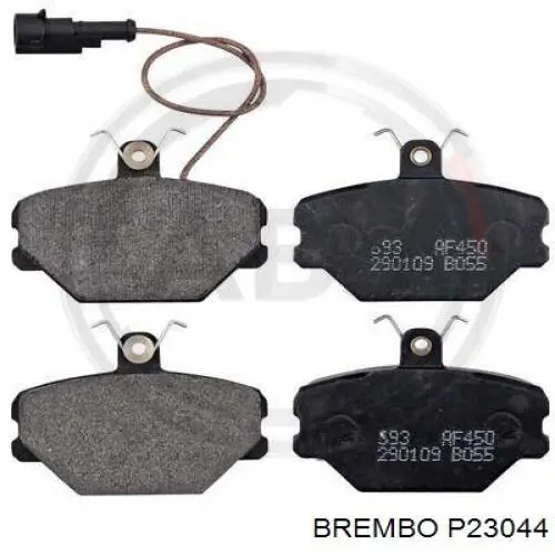 P23044 Brembo pastillas de freno delanteras