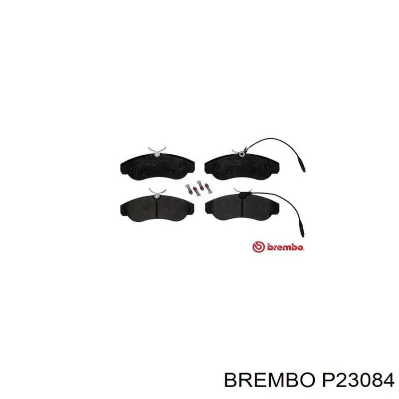 P 23 084 Brembo pastillas de freno delanteras